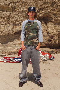 WOODLAND RAGLAN THERMAL (PRE-ORDER: 4-6 WEEKS)